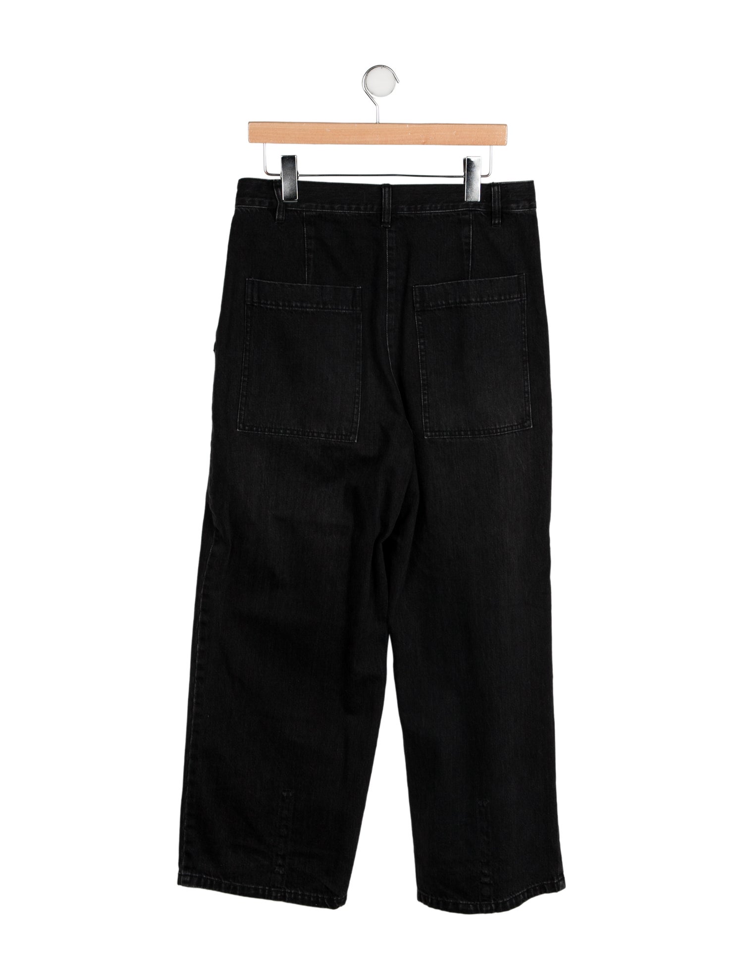 Tibi High-Rise Wide Leg Jeans